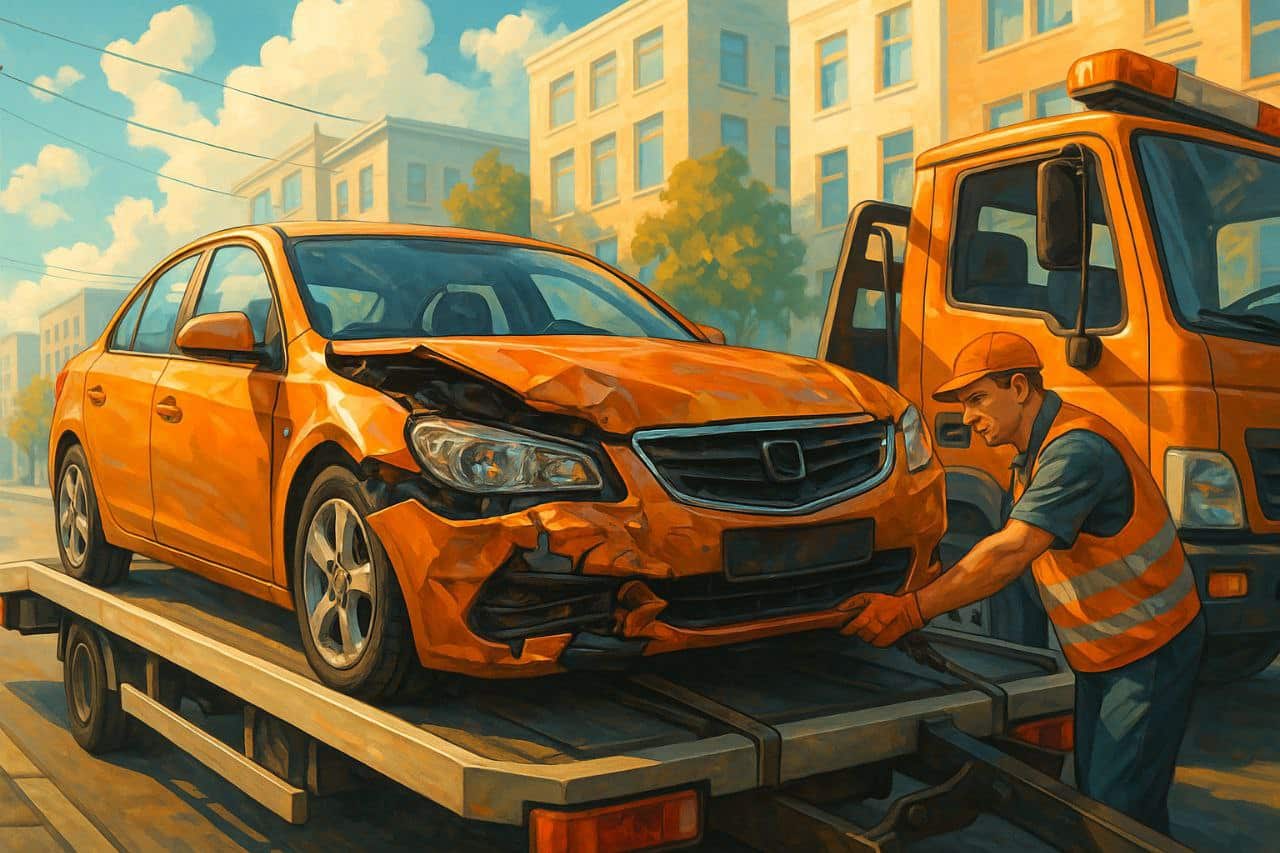 Срочный выкуп битых авто с выездом в любой район. Продайте машину после ДТП за 1 час и получите деньги сразу. Бесплатная оценка, договор, полное сопровождение сделки.