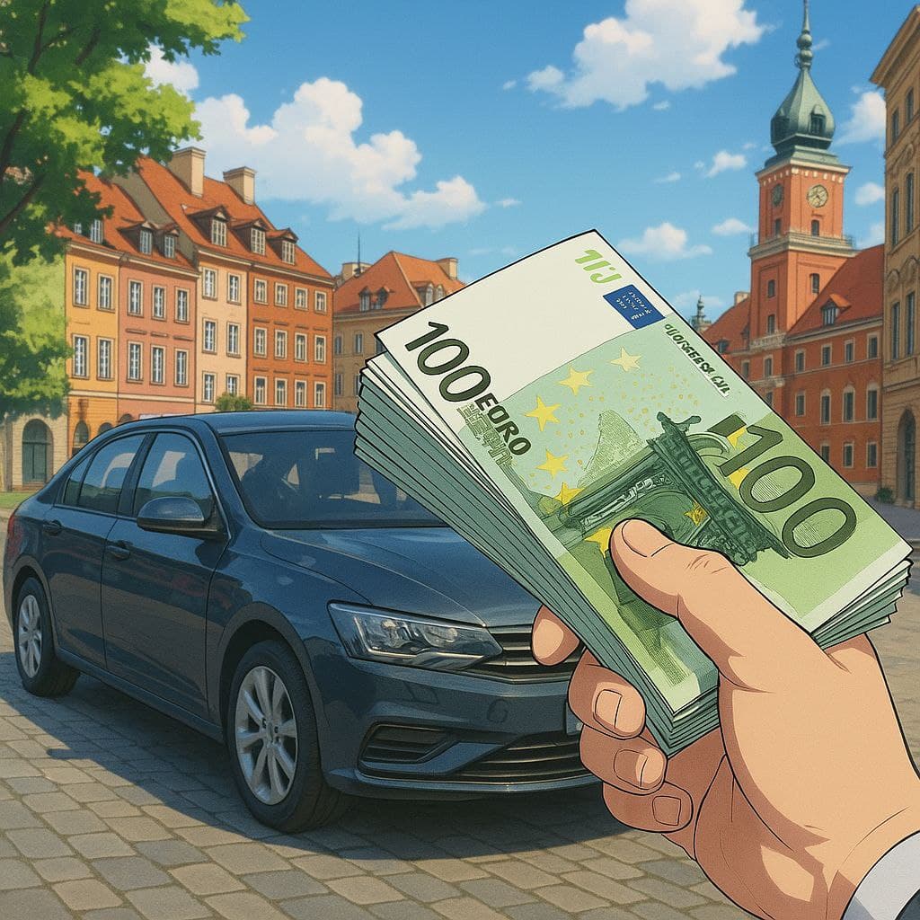 Срочный выкуп авто в Польше ✅ выгодно продать авто