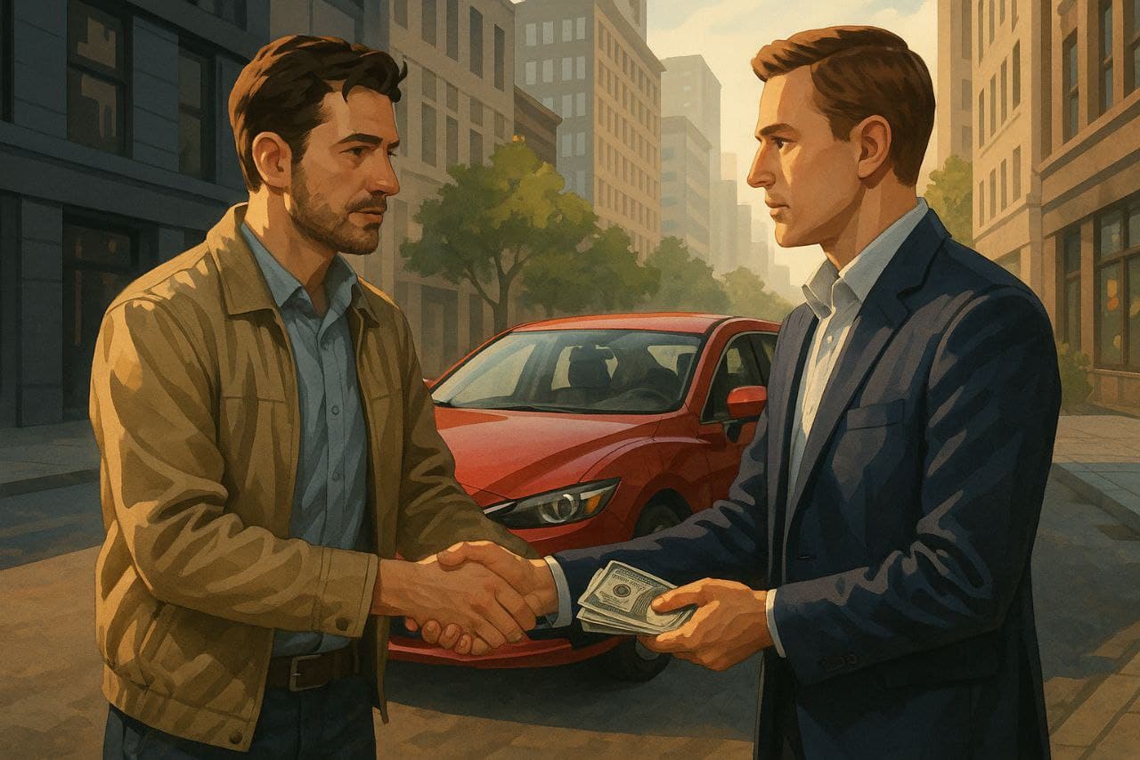 Продажа Mazda ещё никогда не была такой простой &mdash; принимаем любые модели, оформляем договор и платим честно. Выкуп прямо сегодня, без ожиданий. 