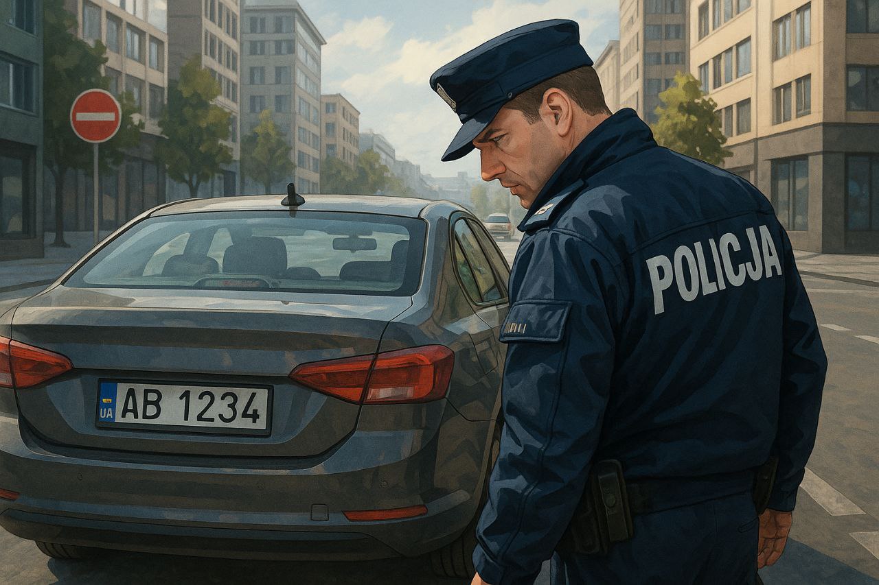 Сколько можно ездить в Польше на машине с украинскими номерами, как не попасть под проверку полиции, нужно ли проходить ТО, можно ли обнулить срок выездом за границу и что делать, если вы уже живёте в Польше более полугода — ответы в одной статье с реальным решением.