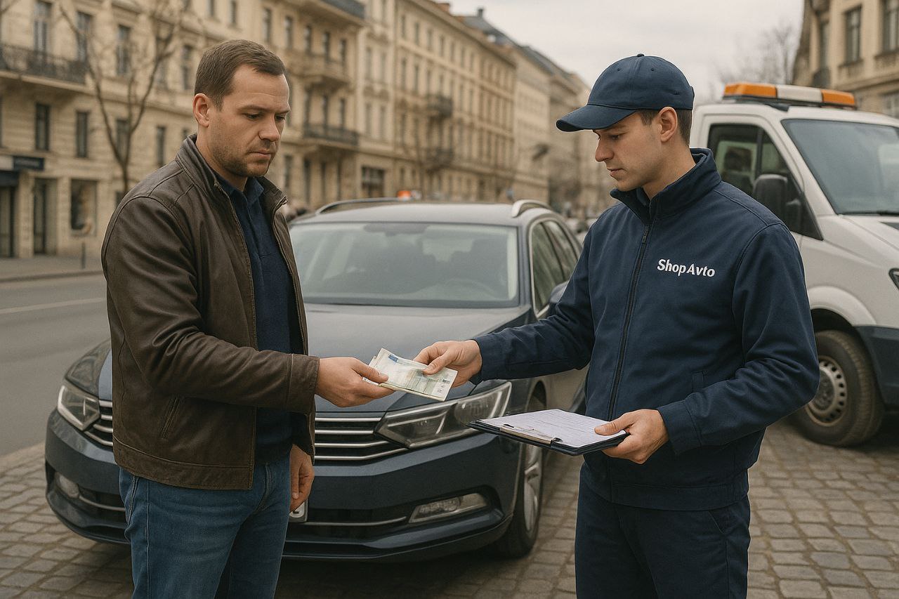 Выкуп автомобилей в Австрии с украинской регистрацией — это реальность: компания ShopAvto предлагает оценку за 15 минут, быстрый выезд, оформление сделки в любой точке Австрии и выплату удобным способом — наличными или банковским переводом. ShopAvto — это профессиональный сервис для тех, кто хочет быстро и безопасно продать машину на украинской регистрации в Австрии: мы приедем, оценим, купим и оформим всё официально с минимальными усилиями с вашей стороны и максимальной выгодой для вас.