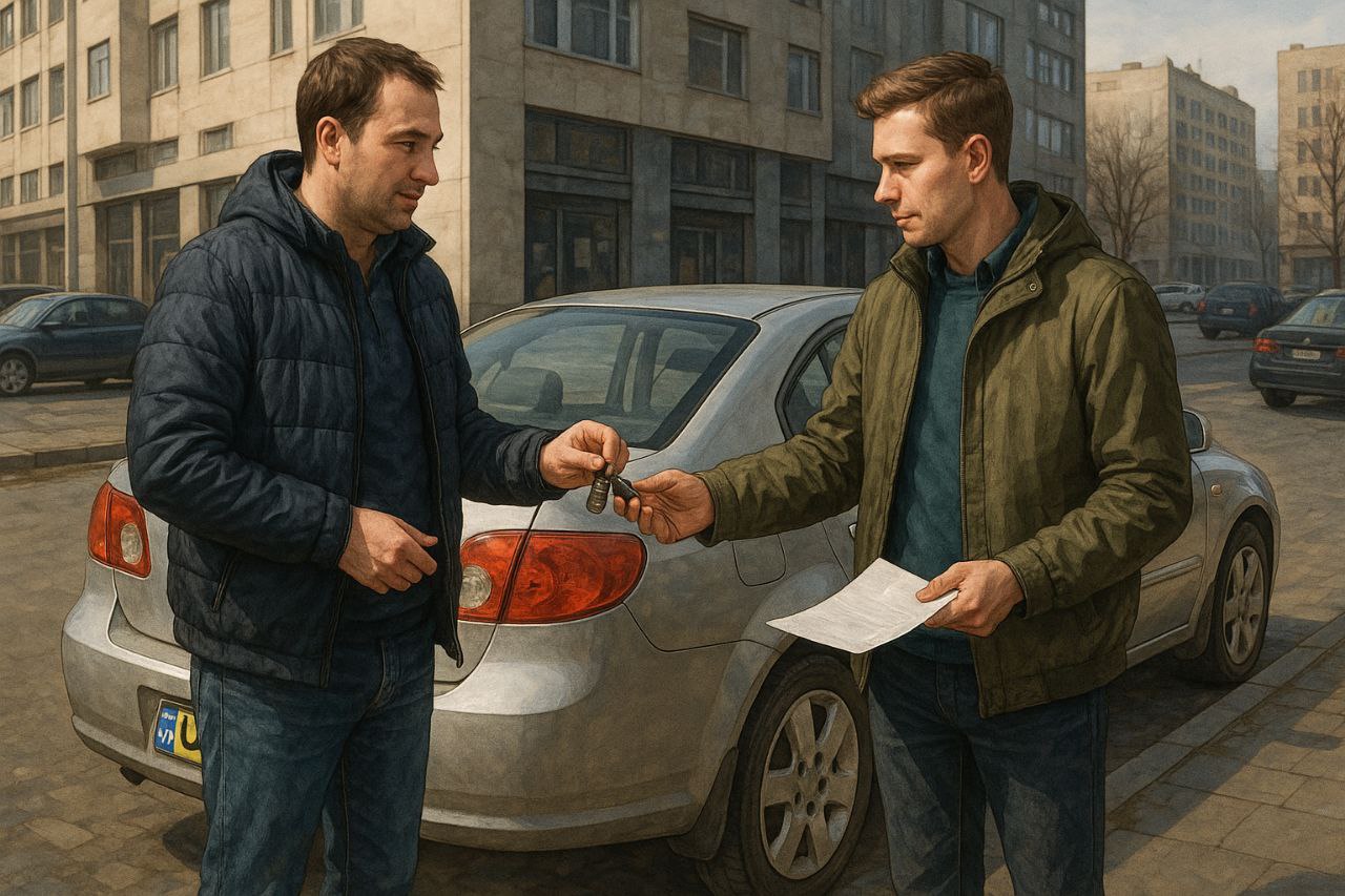 Всё, что нужно знать украинцу в Болгарии о продаже машины: можно ли продать авто другому украинцу, какие нужны документы, как работает доверенность, какие налоги и риски подстерегают и почему проще и выгоднее воспользоваться услугой выкупа от ShopAvto &mdash; с гарантией результата.