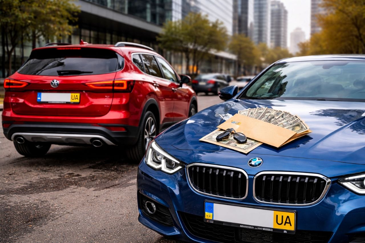Викуп авто від ShopAvto підходить власникам машин після ДТП, автомобілів із великим пробігом, несправних транспортних засобів та авто без європейської реєстрації, які складно продати самостійно на місцевому ринку. Якщо вам необхідно продати автомобіль на українській реєстрації у Польщі, Німеччині, Чехії чи іншій країні ЄС, компанія ShopAvto допоможе провести безпечну угоду з оперативним виїздом спеціаліста та підготовкою всіх необхідних документів.